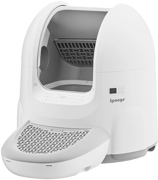 Sponge Pet Litter Box Biały
