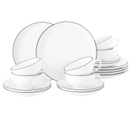 Seltmann Lido Black Line 18 elementów