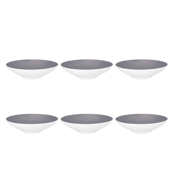 Seltmann Life Fashion Elegant Grey 6 elementów 23cm