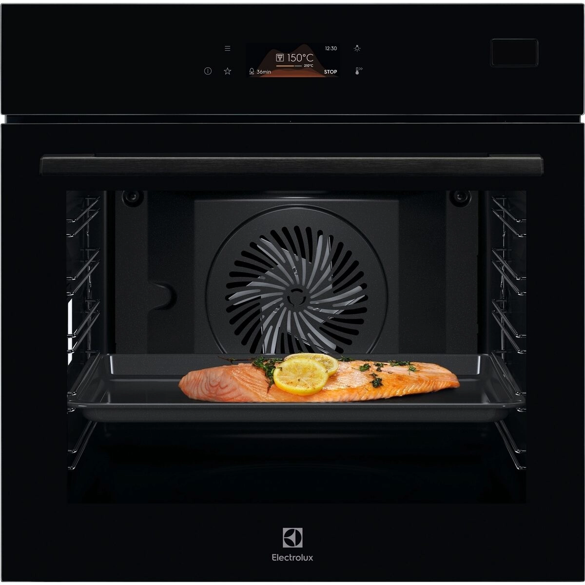 Electrolux LOB8S38Z Termoobieg Termosonda Czarny