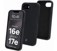 Bizon Silikonowe Soft do iPhone 16e/17e Czarny