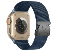 Beline do Apple Watch Oblique Parachute buckle 38/40/41mm Granatowy