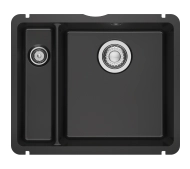 Franke KubusX KXK 160-37-12 Fraceram Czarny