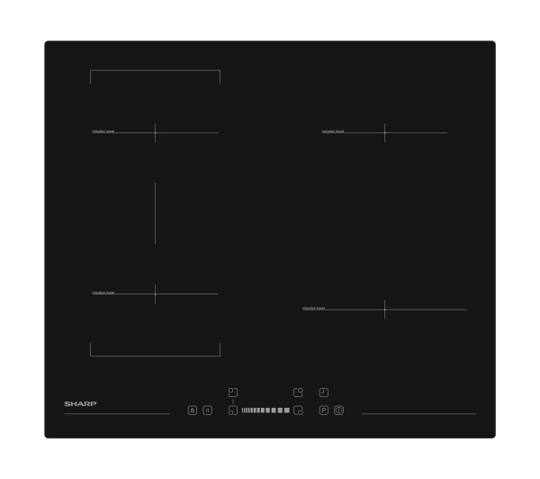 Sharp KH-6I35NS0K-EU 59cm