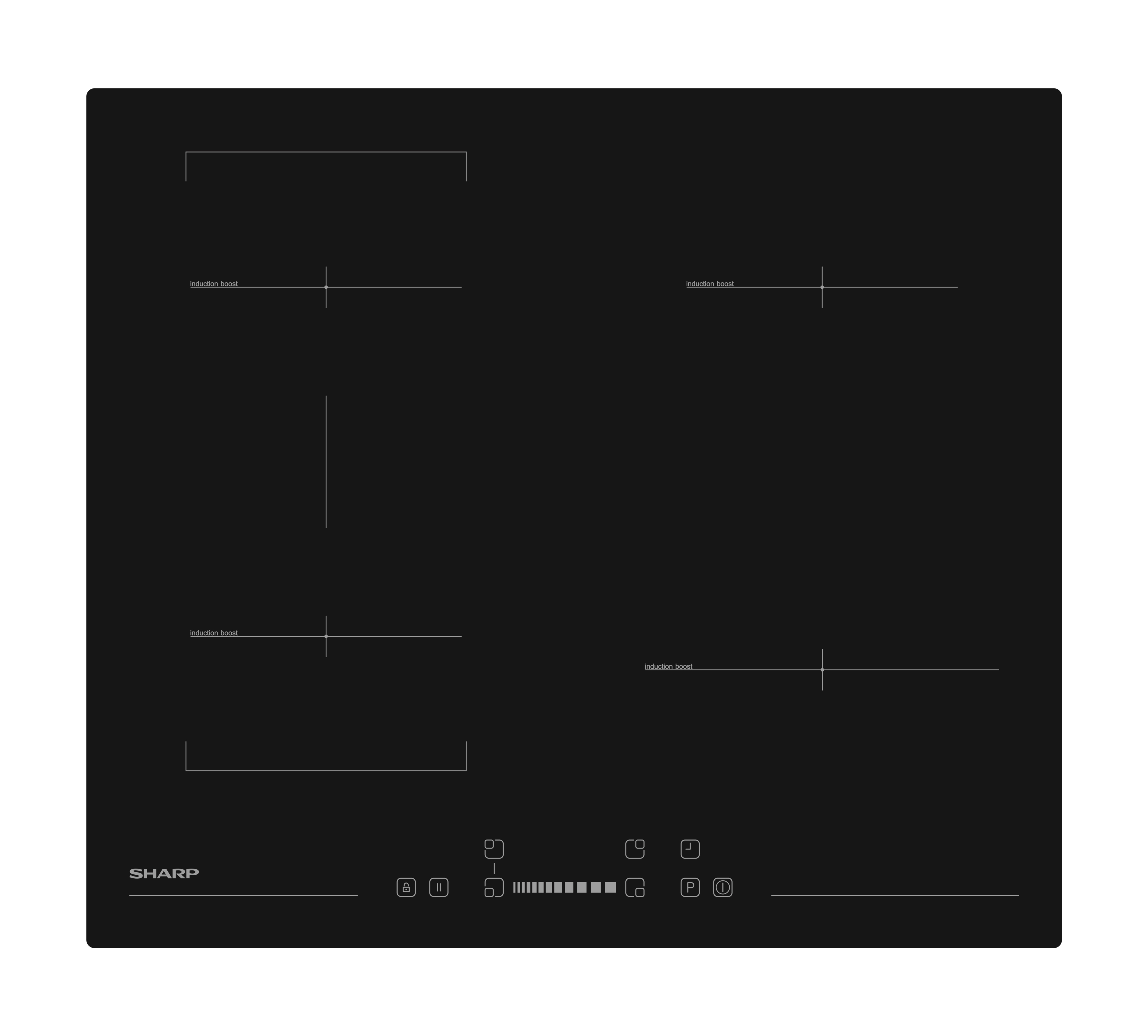 Sharp KH-6I35NS0K-EU 59cm