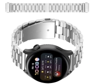 Bizon ze stali nierdzewnej do smartwatcha Aura QuickRelease 20 mm srebrny