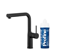 KFA Armatura Duero Pure Move 6623-423-81 Czarny Stal szlachetna