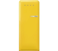 Smeg FAB28LYW6 Chłodziarka No Frost 153cm Żółty