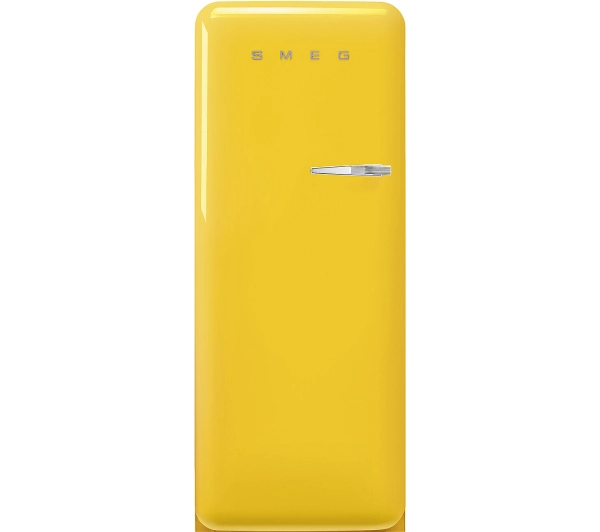 Smeg FAB28LYW6 Chłodziarka No Frost 153cm Żółty