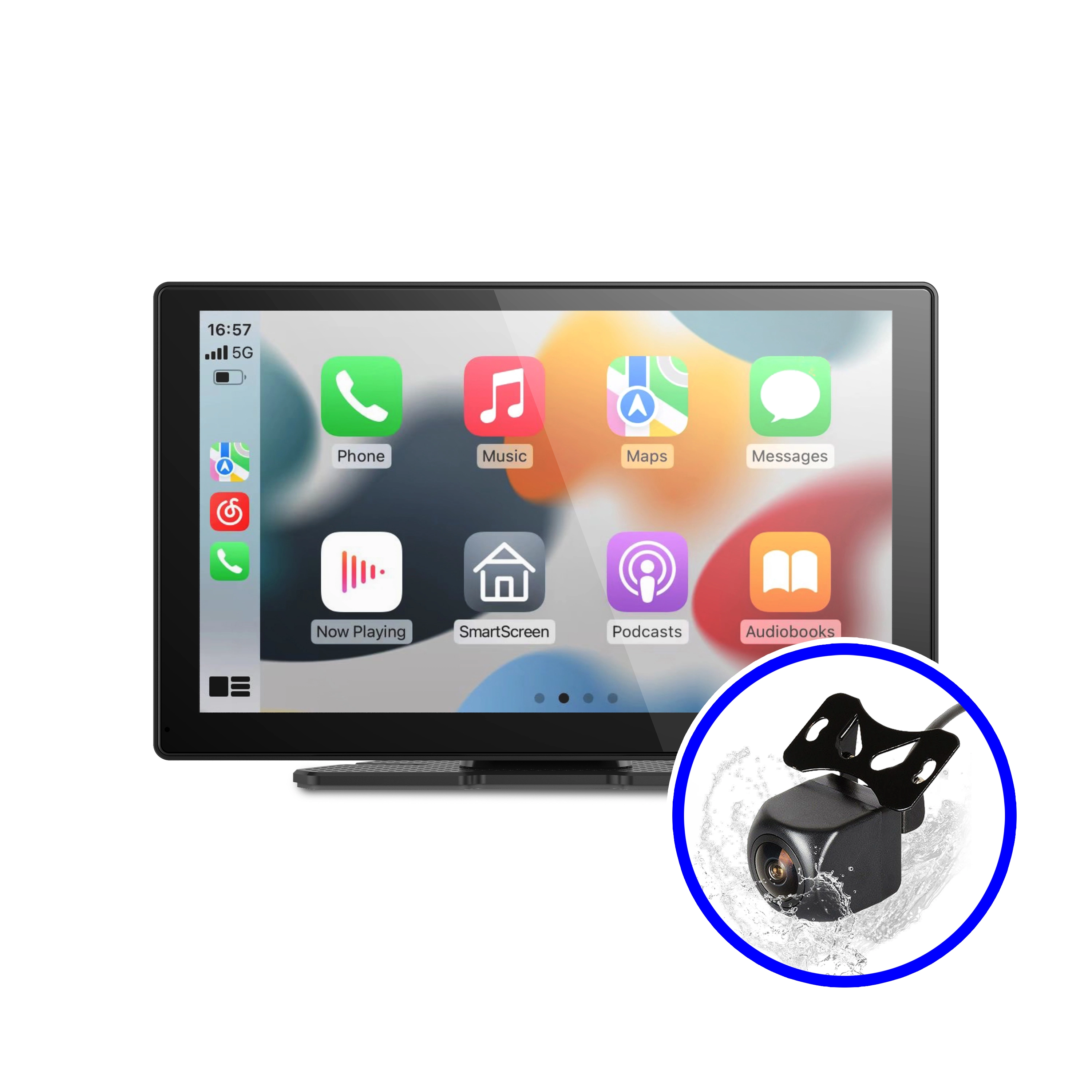 Nexadio CP200 CarPlay Android Auto Kamera Cofania