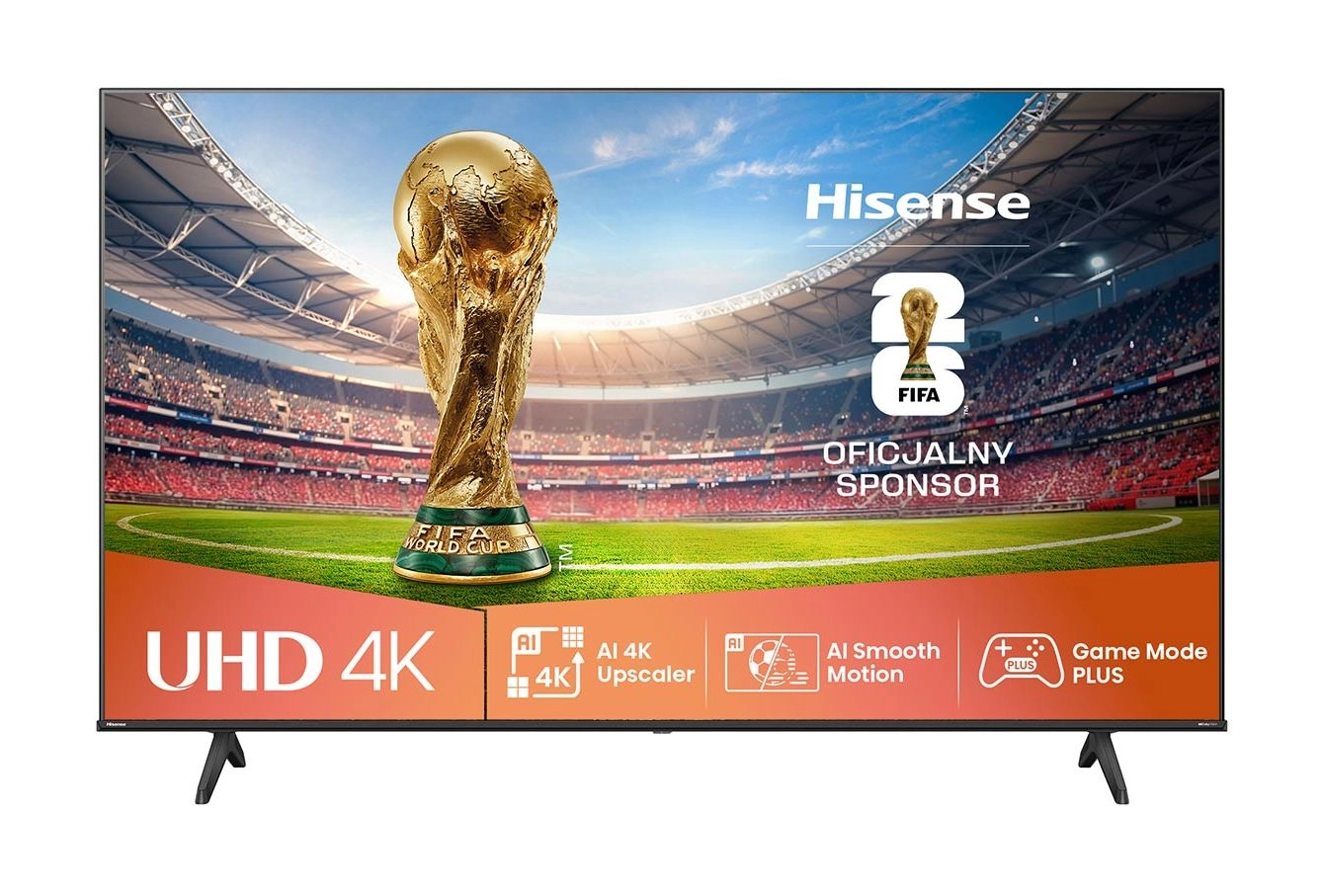 Hisense 50A6Q 50" LED 4K Smart TV Funkcje AI Dolby Vision HDMI 2.1 DVB-T2