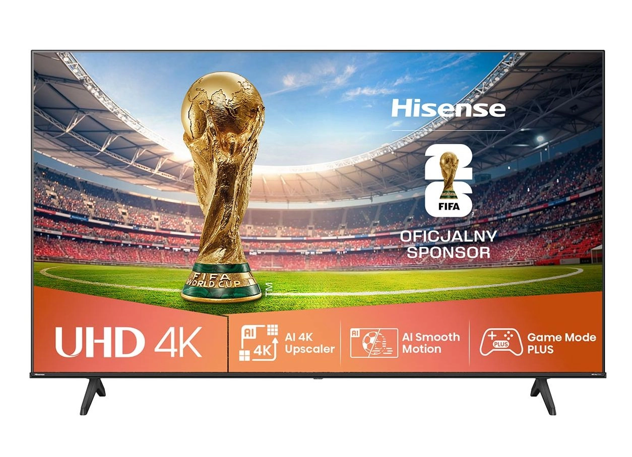 Hisense 85A6Q  85" LED 4K Smart TV Funkcje AI Dolby Vision HDMI 2.1 DVB-T2