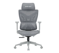 Anda Seat X-Air Mega XL Mesh Gamingowy do 120kg Tkanina Szary