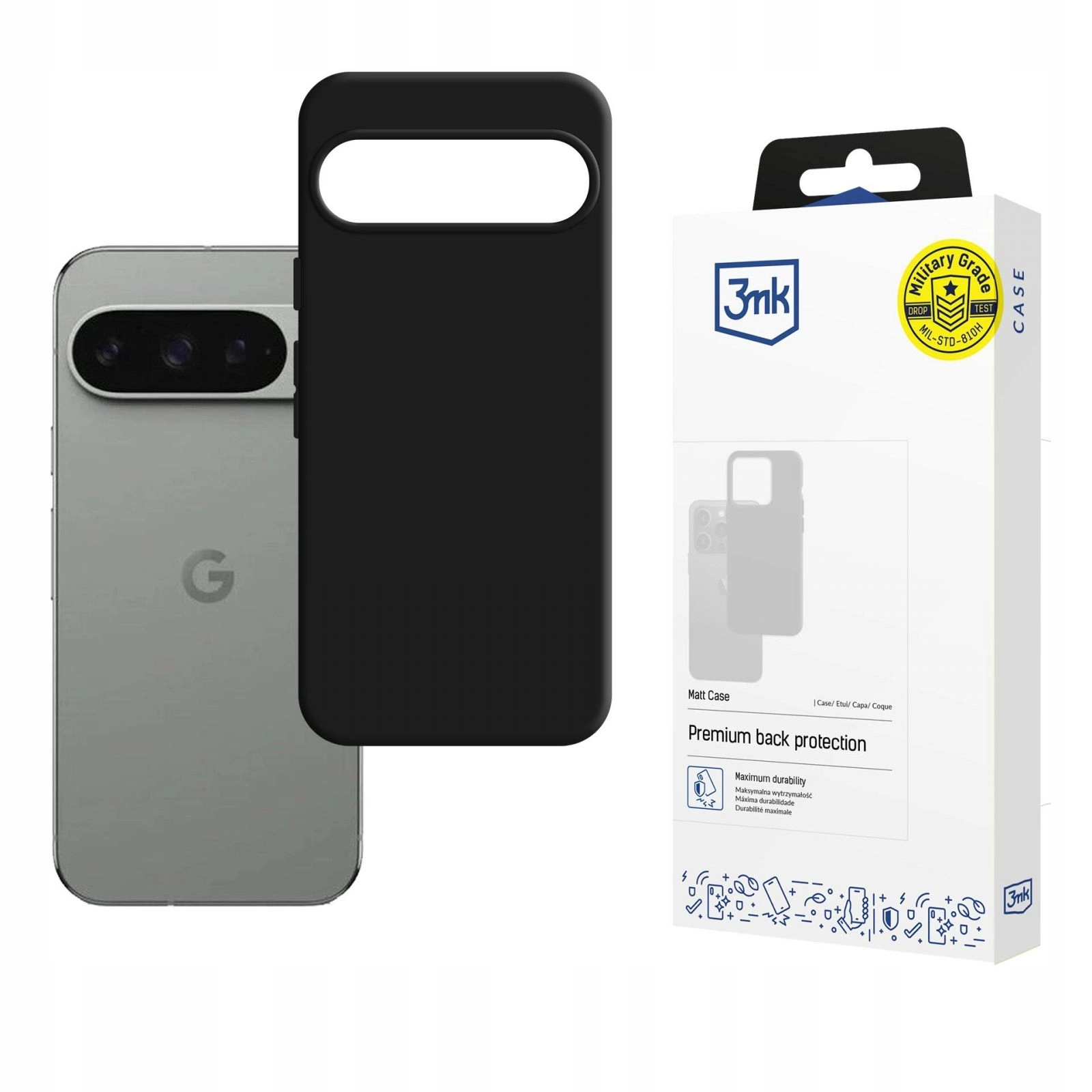 3mk Matt Case do Google Pixel 10 / 10 Pro