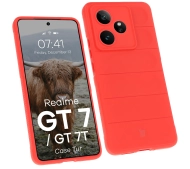 Bizon Tur do Realme GT 7 / Realme GT 7T Czerwony