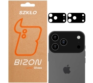 Bizon na aparat Silk Lens do Apple iPhone 17 Pro Max czarny 2 sztuki