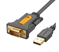 UGREEN 20210B USB - DB9 RS-232 1m Czarny