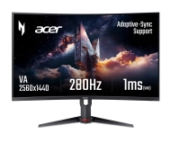 Acer Nitro XZ323QUZ1bmiiprx 32" 2K WQHD VA 280Hz 1ms VRB Zakrzywiony Gamingowy