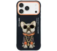 Nimmy Glasses Cool Dog do iPhone 17 Pro Czarny