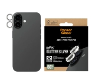 PanzerGlass Hoops Glitter do iPhone 17 / 16 / 16 Plus Srebrny
