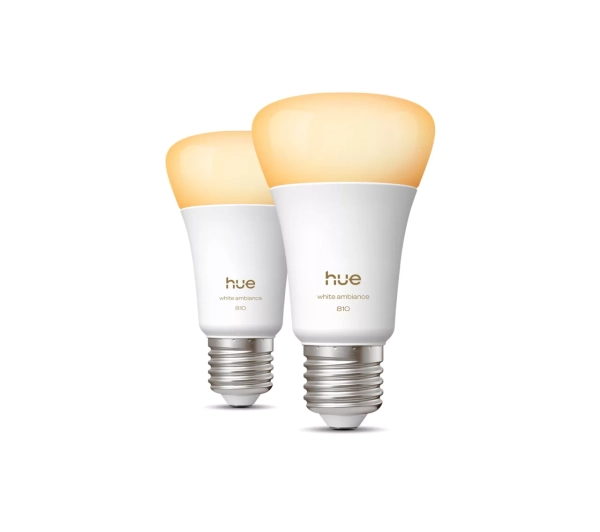 Philips Hue White Ambiance A60 E27 810 2szt.