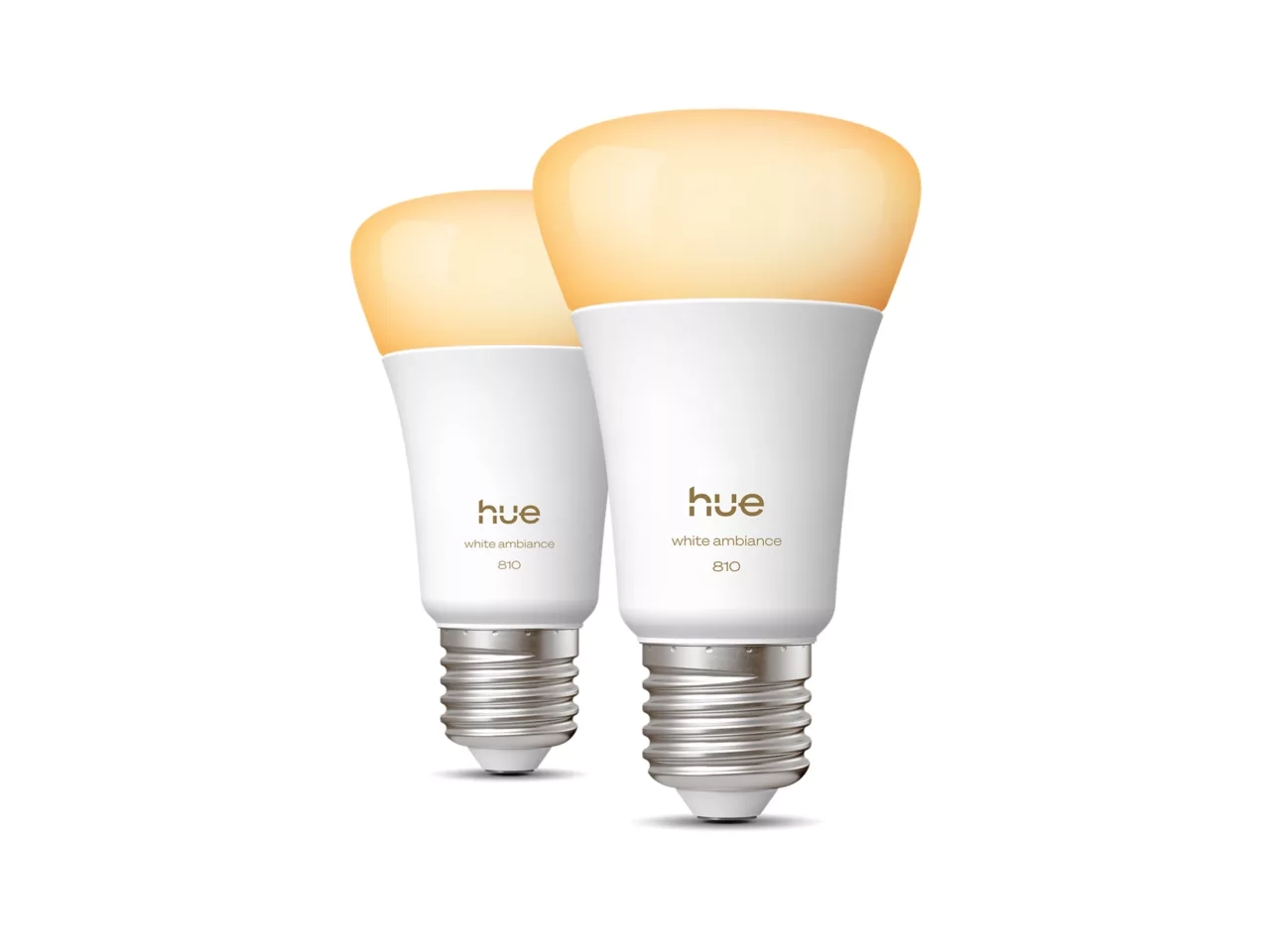 Philips Hue White Ambiance A60 E27 810 2szt.