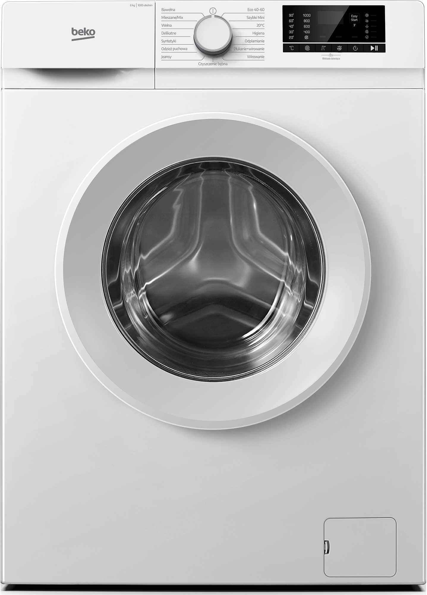 Beko b100 B1W630WWPL Slim 6kg 1000obr/min