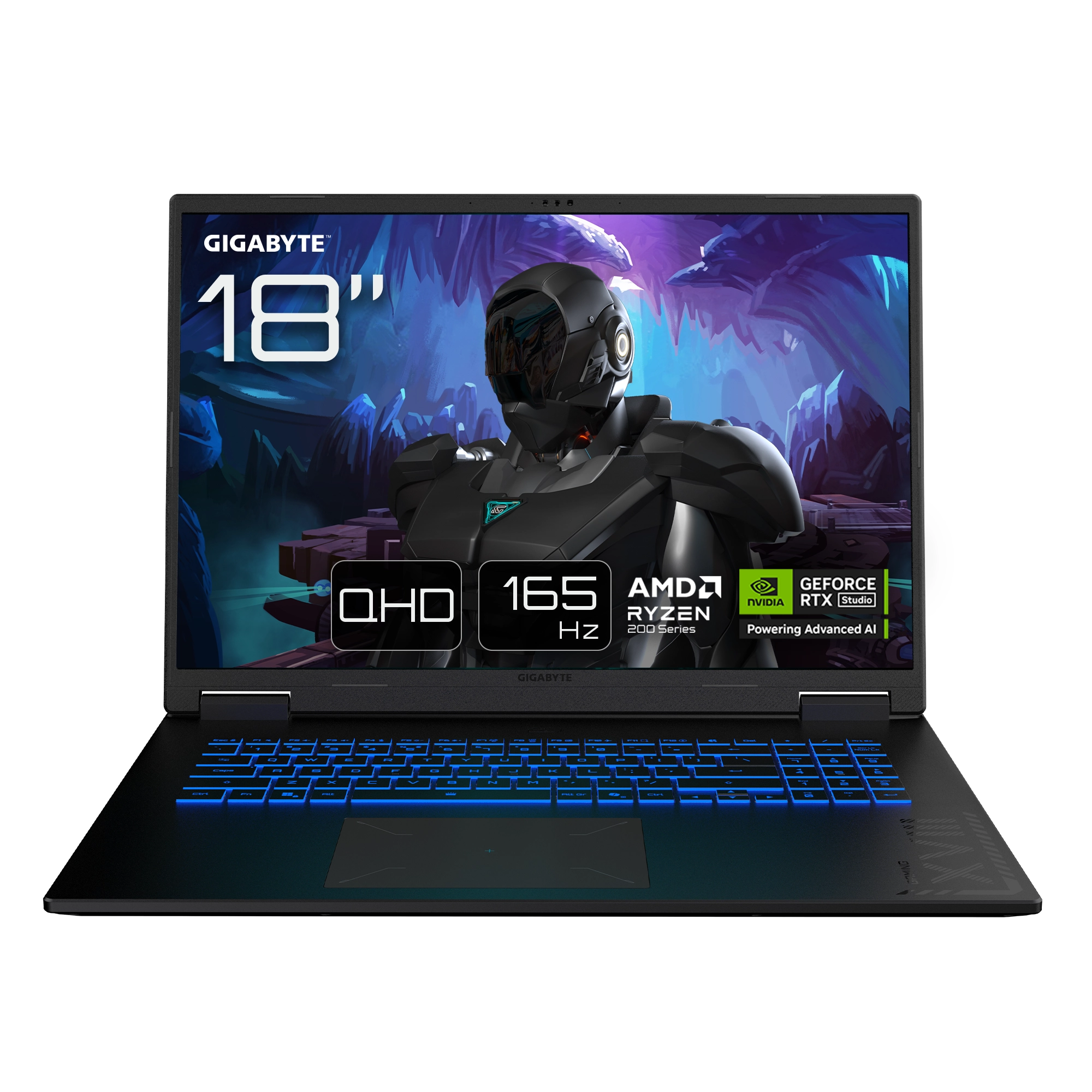 Gigabyte Gaming A18 3VHK3EEC93SD 18" 165Hz R7 260 16GB RAM 512GB Dysk SSD RTX5060 DLSS4 Czarny Funkcje AI