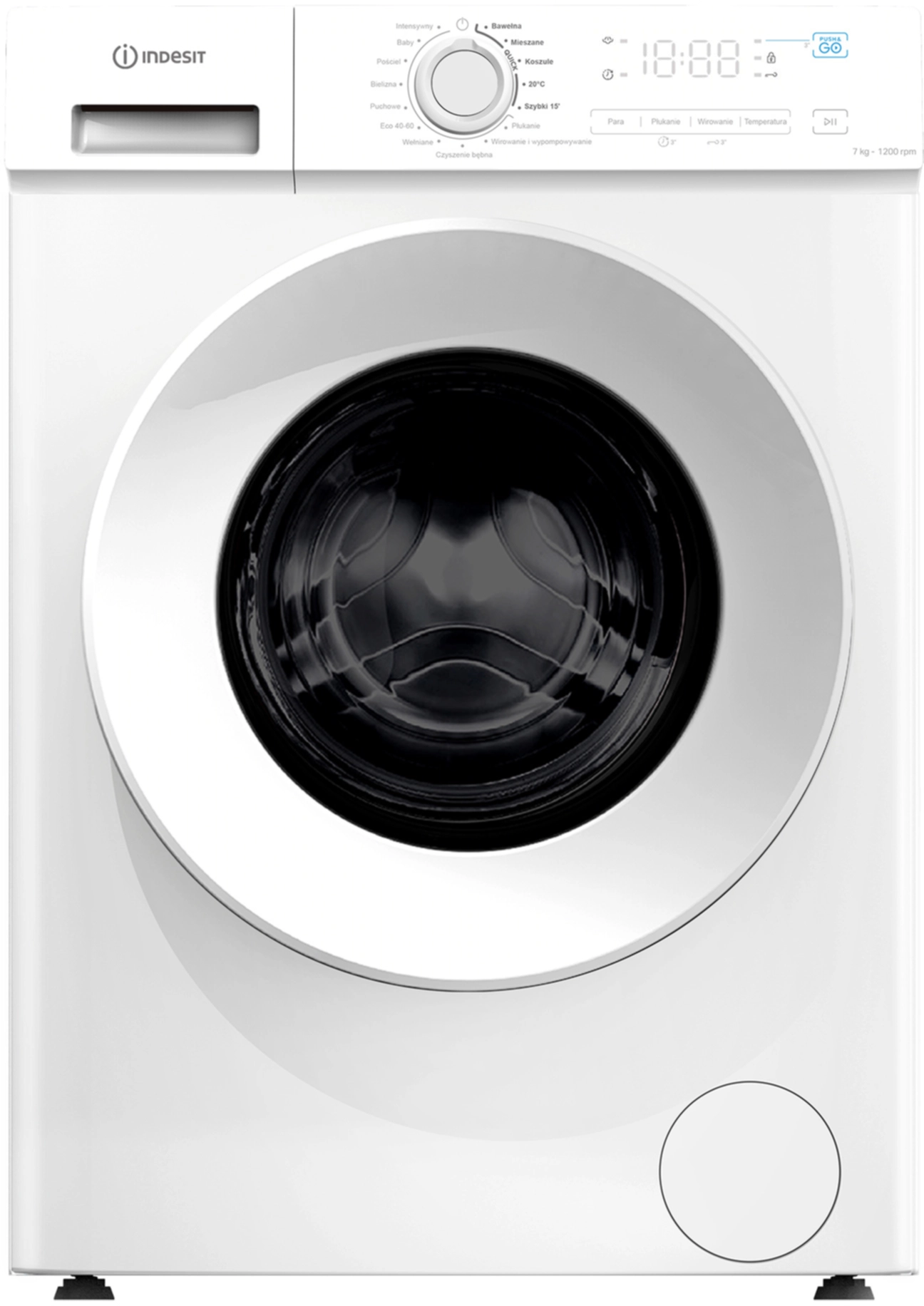 Indesit IMA762 MY TIME PL Steam Push&Go Slim 7kg 1200obr/min