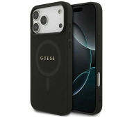 Guess Saffiano Classic Logo MagSafe do iPhone 17 Pro czarny