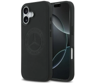 Mercedes-Benz Leather Vintage Logo MagSafe do iPhone 17 czarny