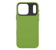 Yaxo Leather Gear Slim Case MagSafe do iPhone 17 Pro Max Zielony