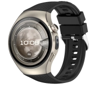 Bizon Strap Watch Silicone S do Huawei Watch 5 46 mm czarny