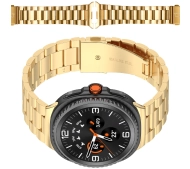 Bizon ze stali nierdzewnej Aura do Galaxy Watch 8 40/44mm Galaxy Watch 8 Classic 46mm Złoty