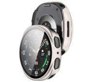 Bizon ze szkłem do Samsung Galaxy Watch 8 44 mm jasnobeżowy