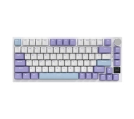 Ajazz AK820 Pro Gift Switch Biało-fioletowy