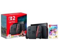 Nintendo Switch 2 Joy-Con Czarny + Mario Kart World + Just Dance 2026 Edycja Limitowana