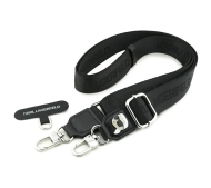 Karl Lagerfeld Universal Strap Tether Patch Czarny