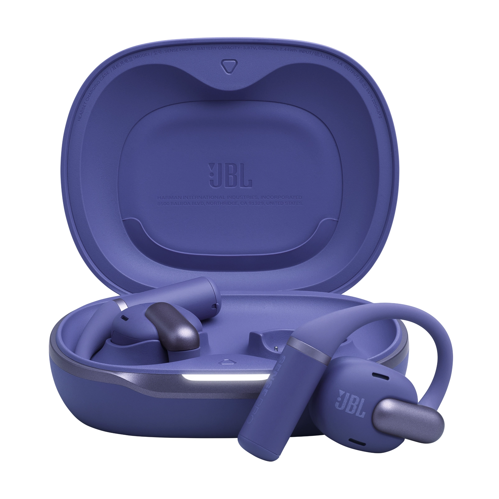JBL Sense Pro Przewodnictwo powietrzne Bluetooth 6.0 Funkcje AI Niebieski