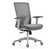 Cobra Office Plus HF503GY Biurowy do 150kg Tkanina Czarny