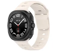 Bizon Strap Watch Silicone G do Samsung Galaxy Watch Ultra 2 / 1 47mm Beżowy