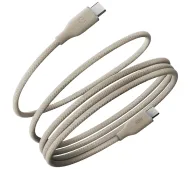 Energea Helix 60 USB-C do USB-C 60W 1,5m Beżowy