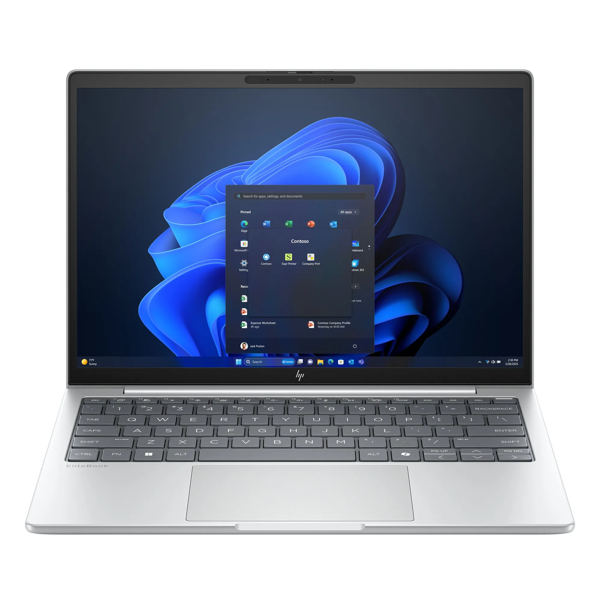 HP EliteBook 8 G1i 13,3" Ultra 7 255U 16GB RAM 512GB Dysk SSD Win11 Pro Srebrny Funkcje AI
