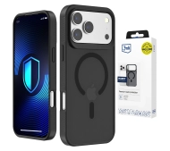 3mk Hardy Hazy MagCase do iPhone 17 Pro Czarny