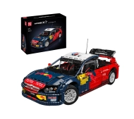 Mould King 13187 Citroen C4 WRC Rally Race Car Zestaw klocków z 4606 elementów