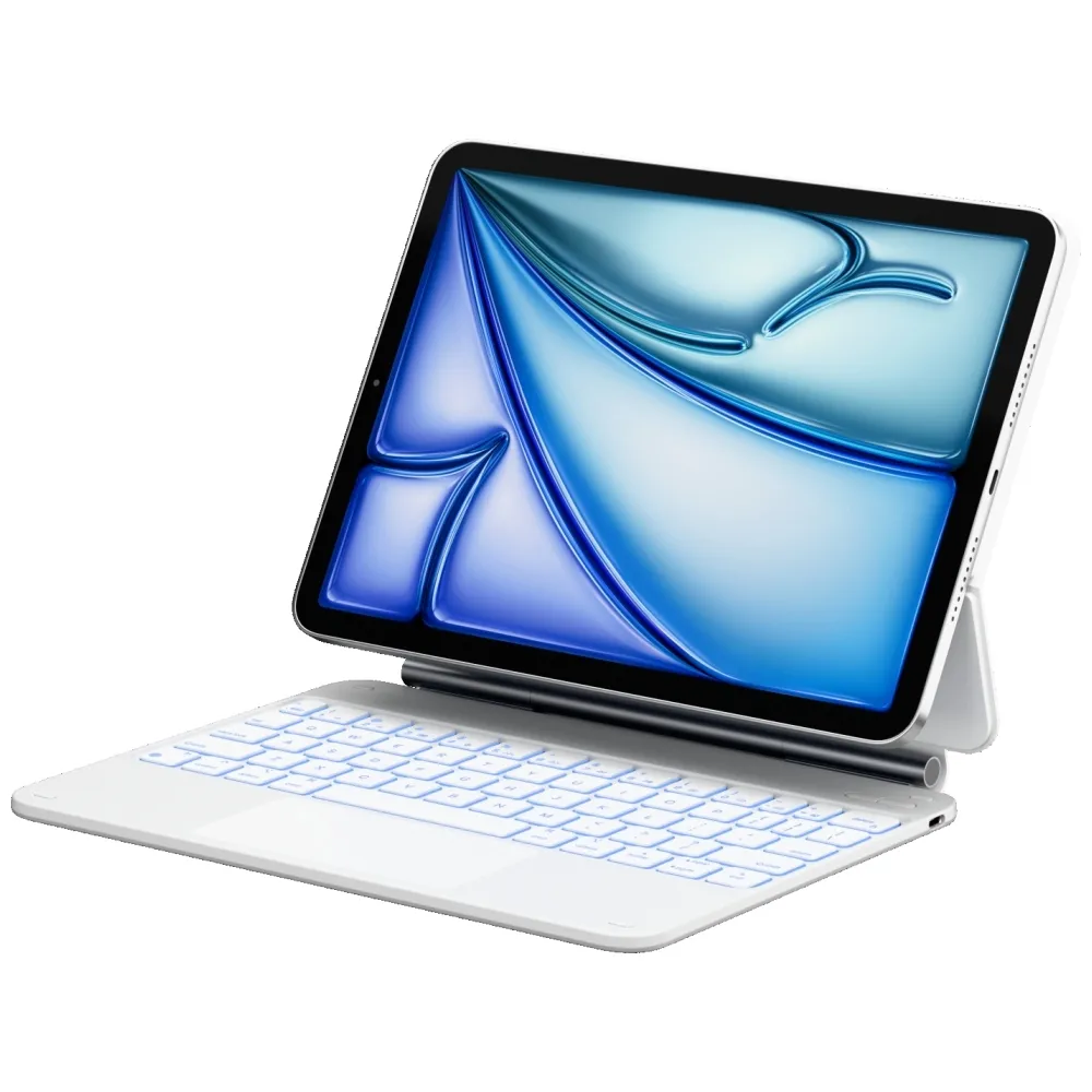 Typecase Edge z klawiaturą do iPad Air 11" M2 2024/M3 2025/M4 2026 Biały