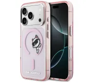 Karl Lagerfeld IML Peekaboo MagSafe do iPhone 17 Pro Max Różowy