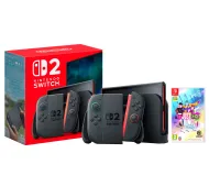 Nintendo Switch 2 Joy-Con Czarny + Just Dance 2026