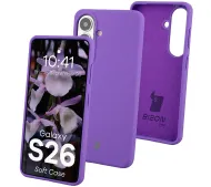 Bizon Soft do Galaxy S26 Fioletowy