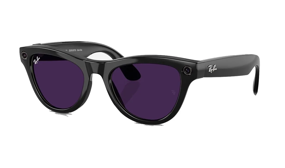 Ray-Ban RW4010 Meta Skyler Shiny Black